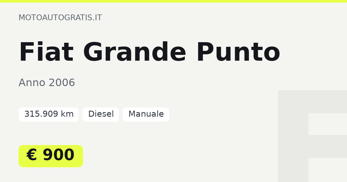 Fiat Grande Punto