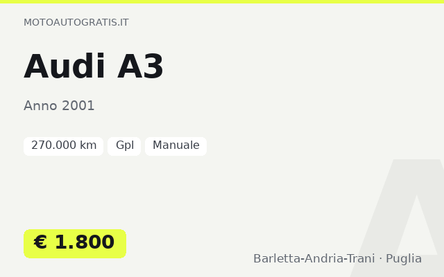 Audi A3