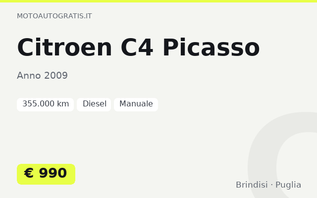 Citroen C4 Picasso