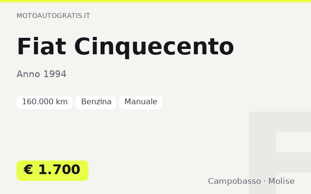 Fiat Cinquecento