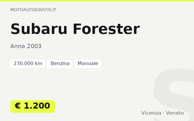 Subaru Forester