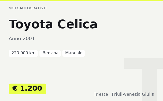 Toyota Celica