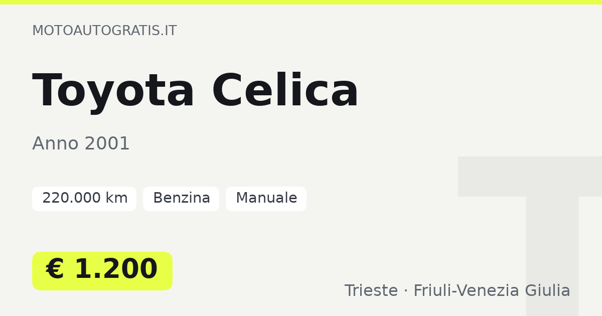 Toyota Celica