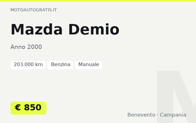 Mazda Demio