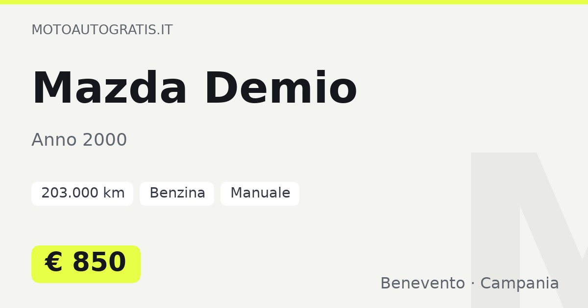 Mazda Demio