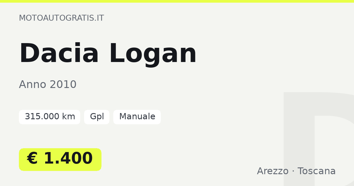 Dacia Logan