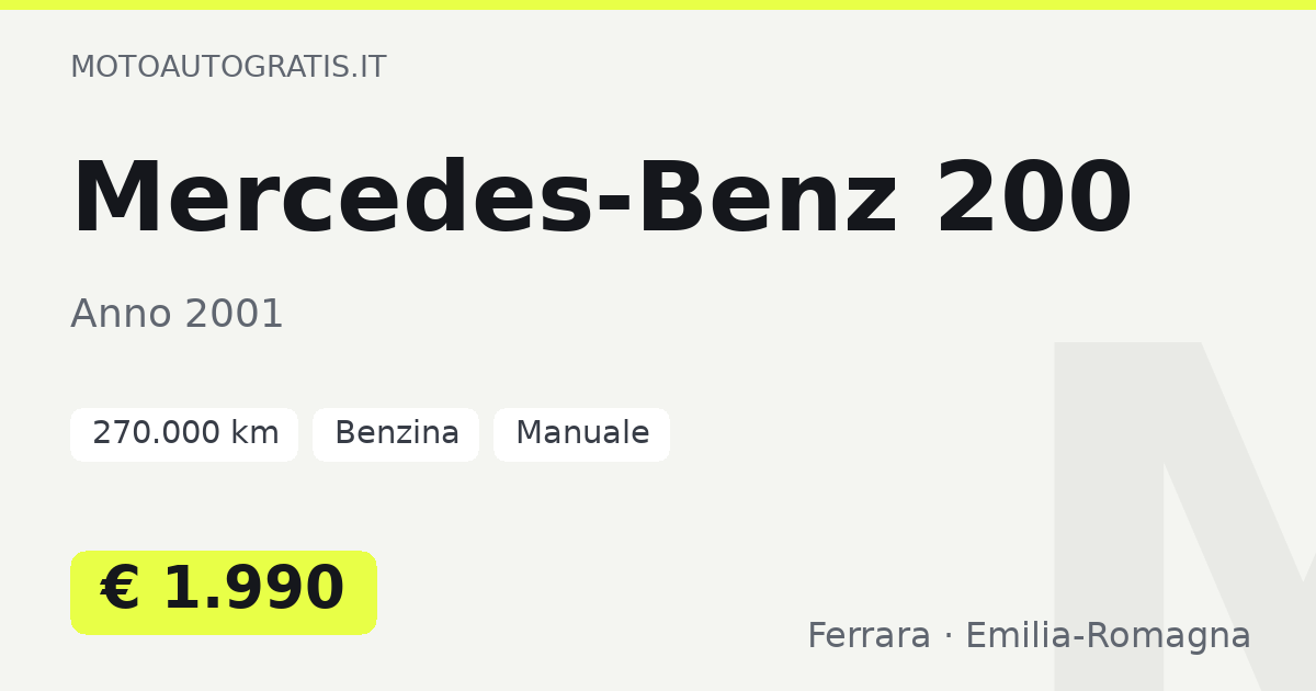 Mercedes-Benz 200