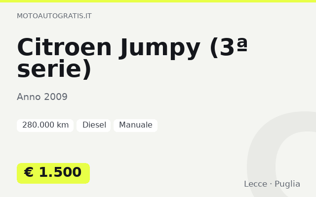 Citroen Jumpy (3ª serie)