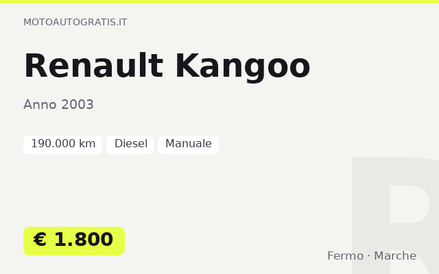 Renault Kangoo