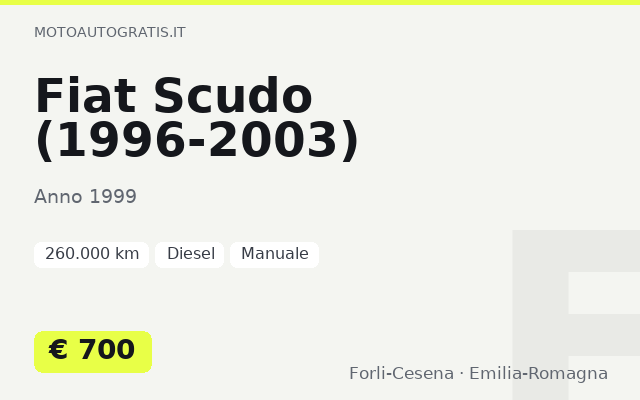 Fiat Scudo (1996-2003)