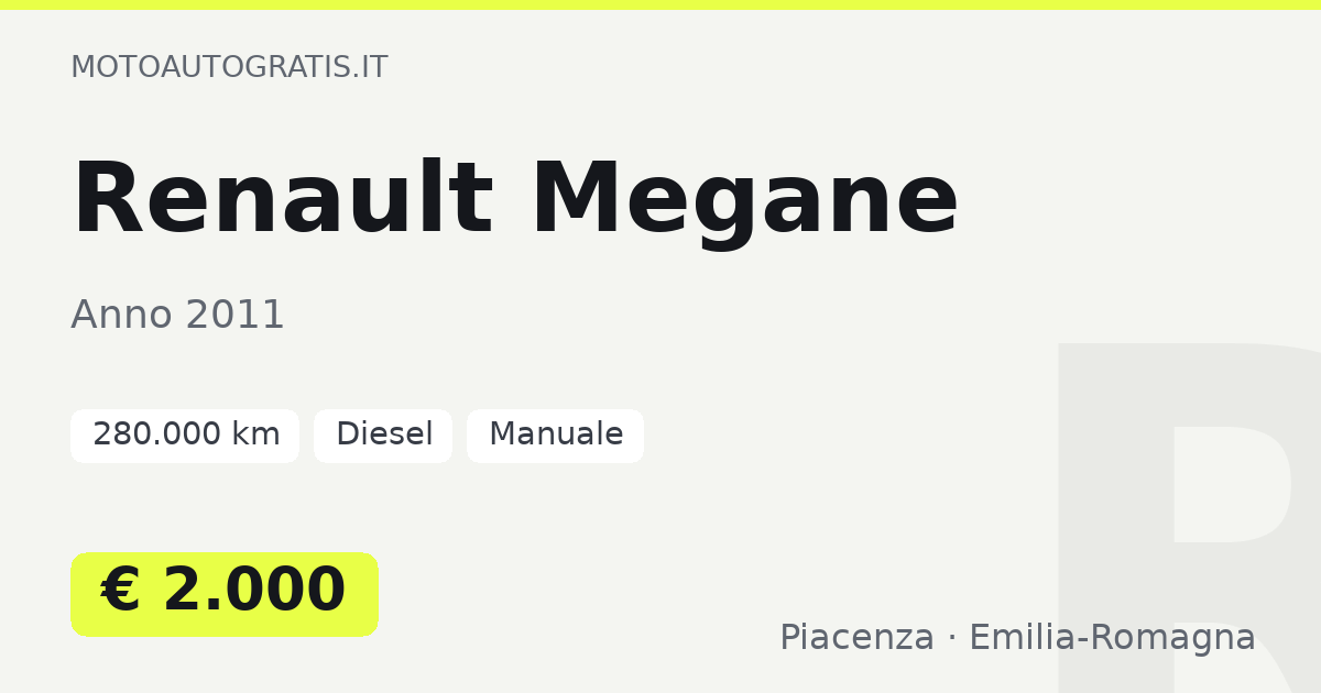 Renault Megane
