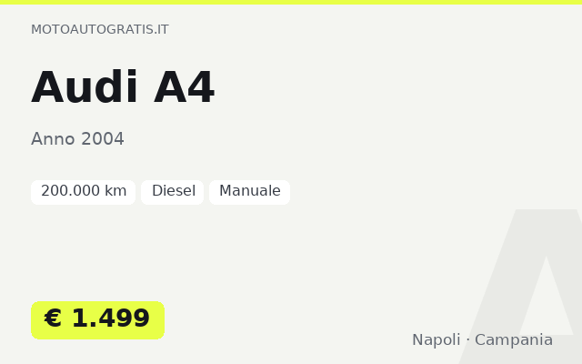 Audi A4