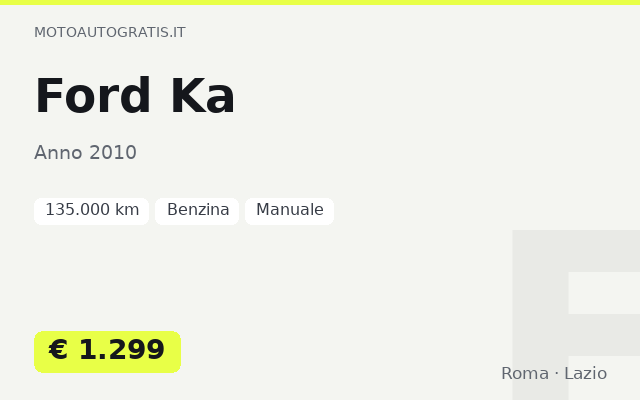 Ford Ka