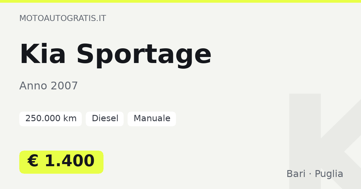 Kia Sportage