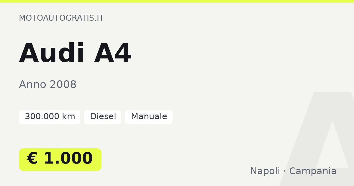 Audi A4