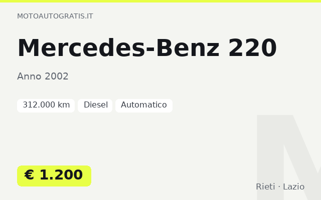 Mercedes-Benz 220