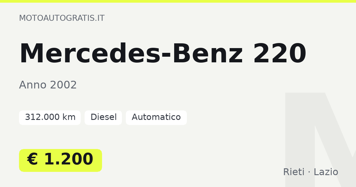 Mercedes-Benz 220