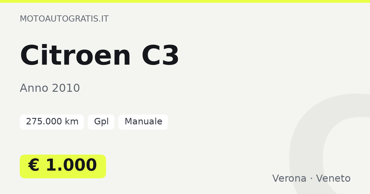 Citroen C3