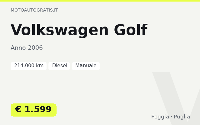 Volkswagen Golf