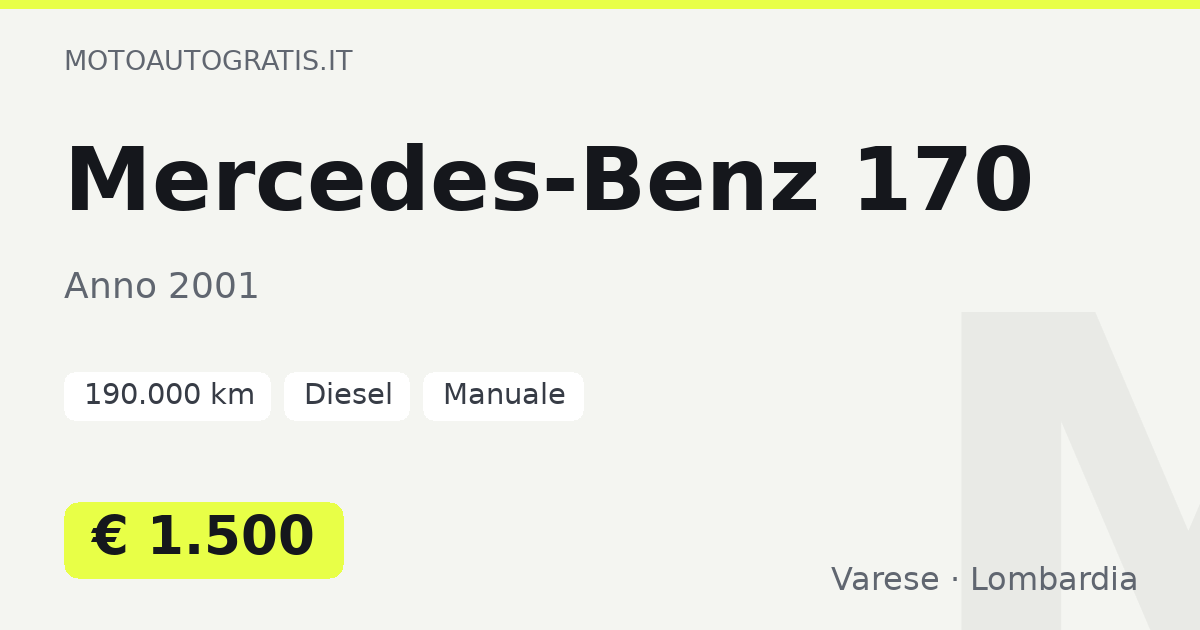 Mercedes-Benz 170