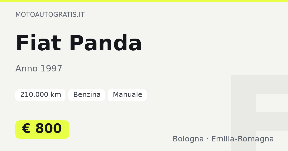 Fiat Panda