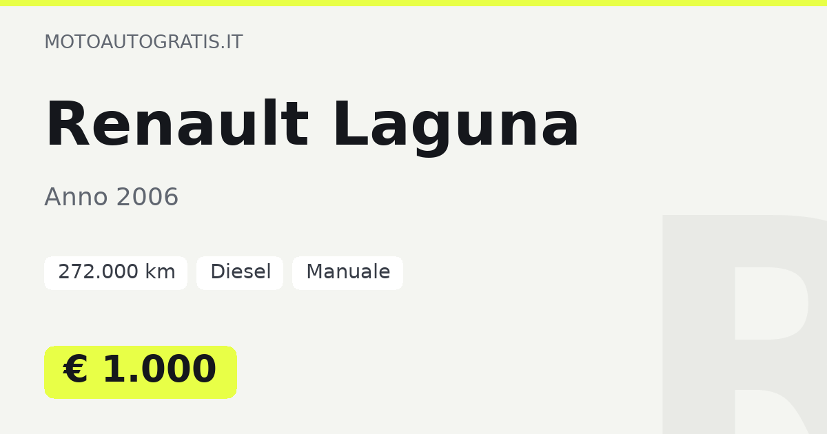 Renault Laguna