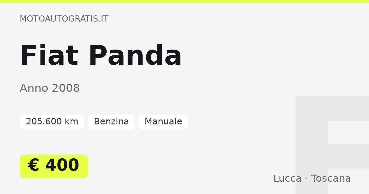 Fiat Panda