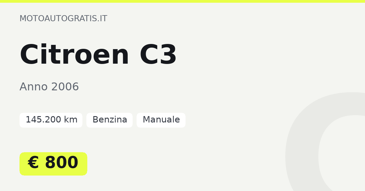 Citroen C3