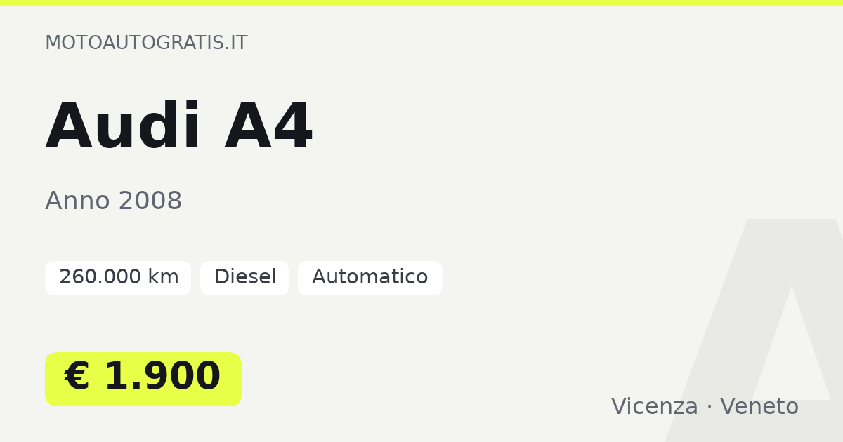 Audi A4