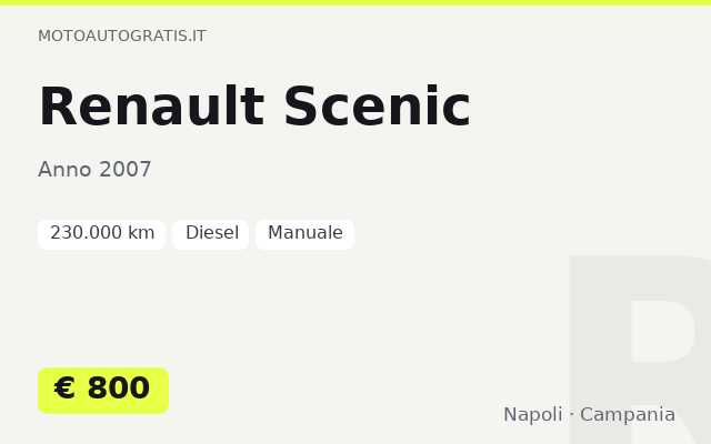 Renault Scenic