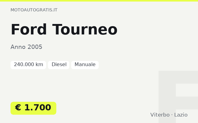 Ford Tourneo