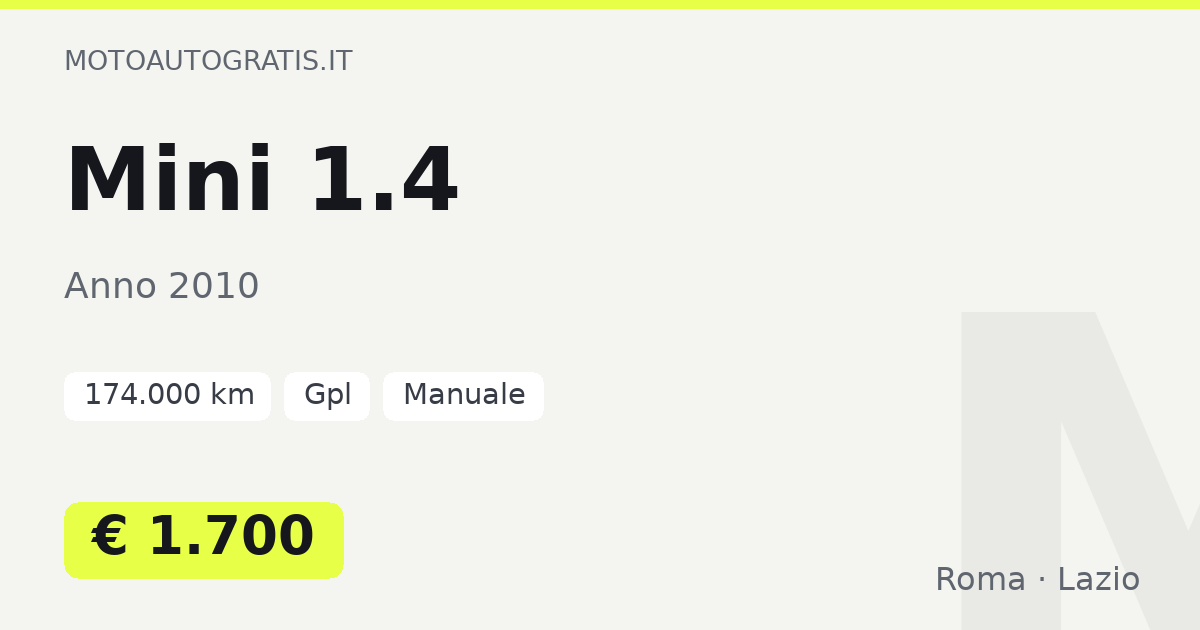 Mini 1.4