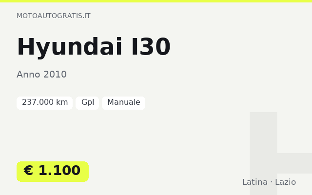 Hyundai I30