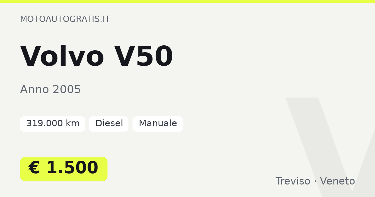 Volvo V50
