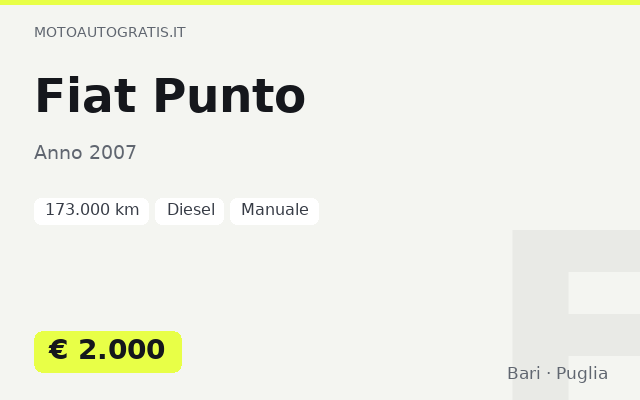 Fiat Punto