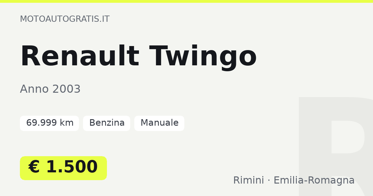 Renault Twingo