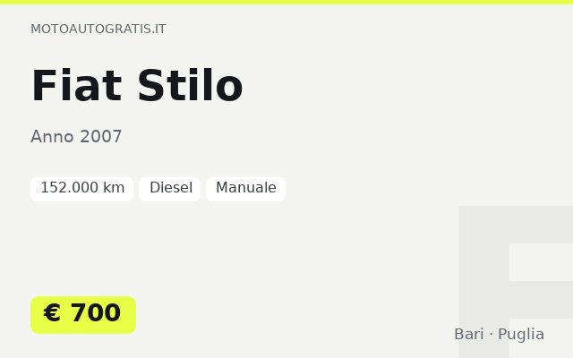 Fiat Stilo