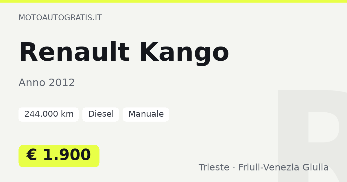 Renault Kango