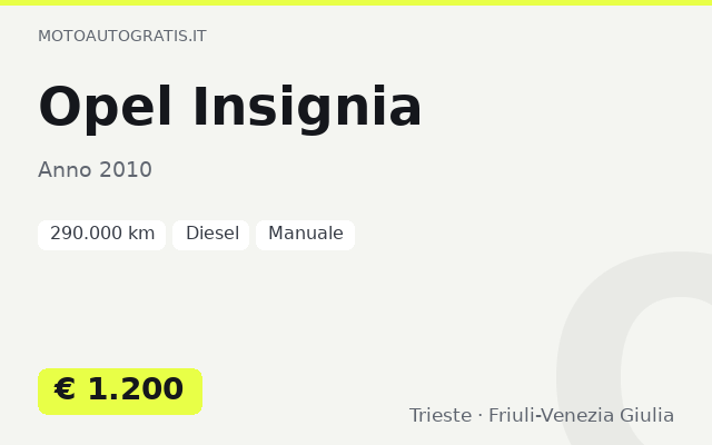 Opel Insignia
