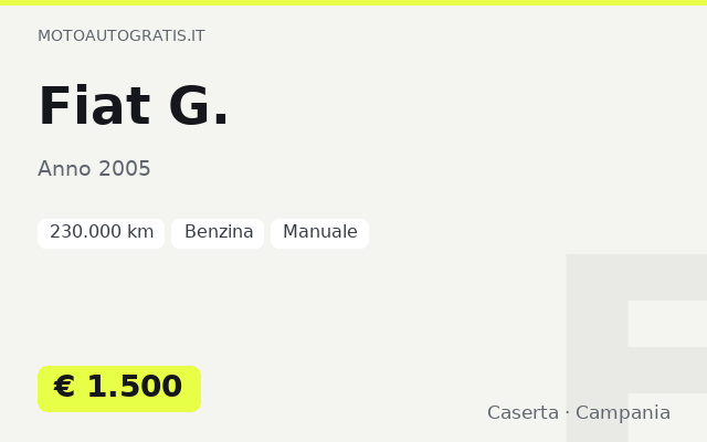 Fiat G.
