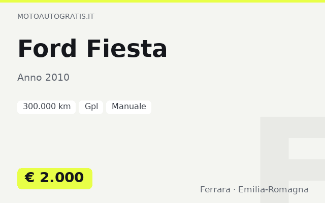 Ford Fiesta