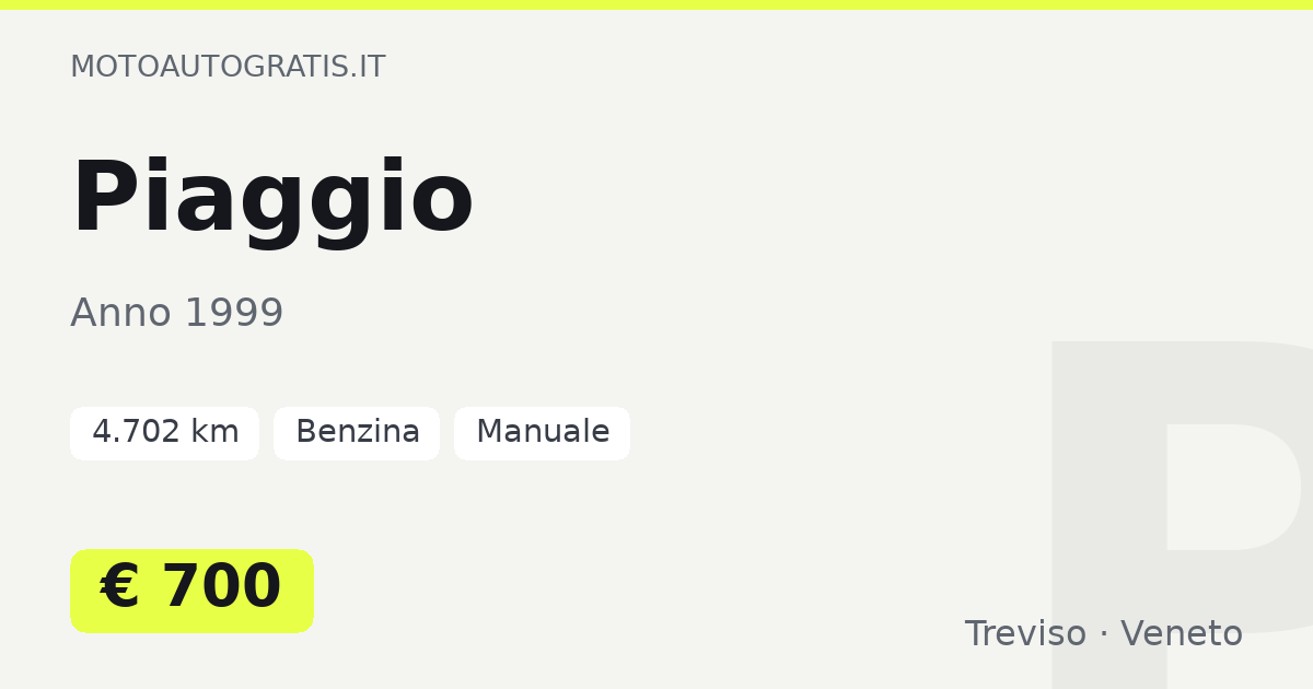Piaggio