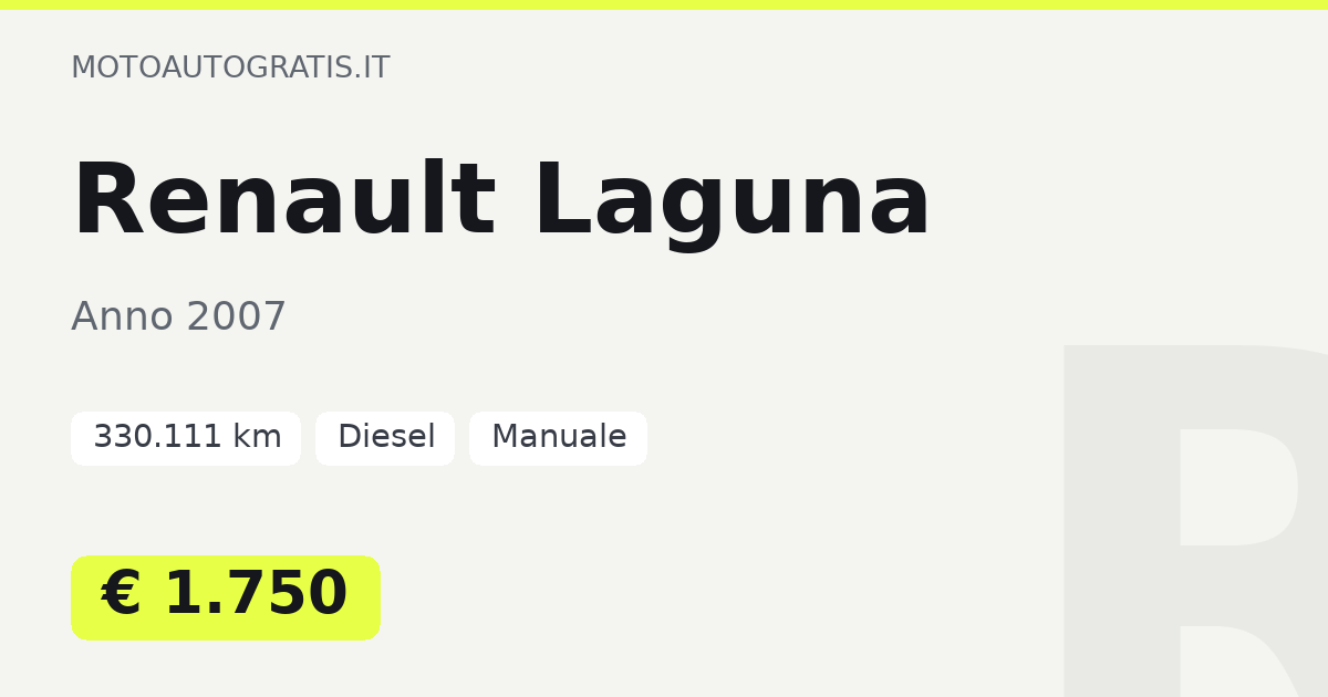 Renault Laguna
