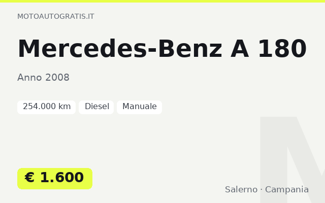 Mercedes-Benz A 180