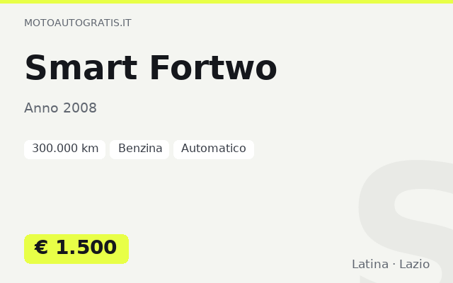 Smart Fortwo