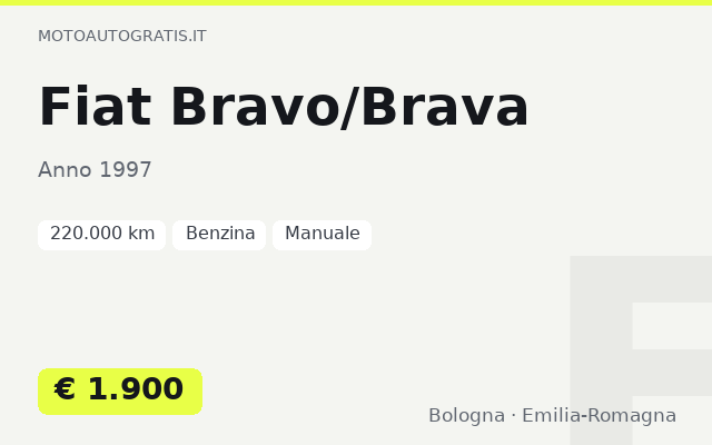 Fiat Bravo/Brava