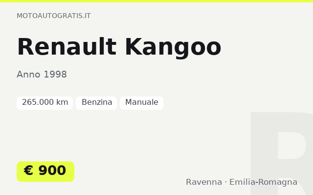 Renault Kangoo