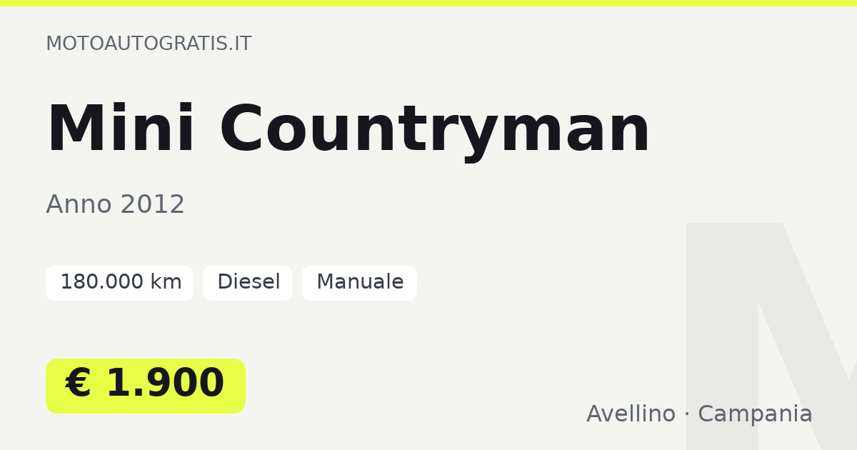 Mini Countryman