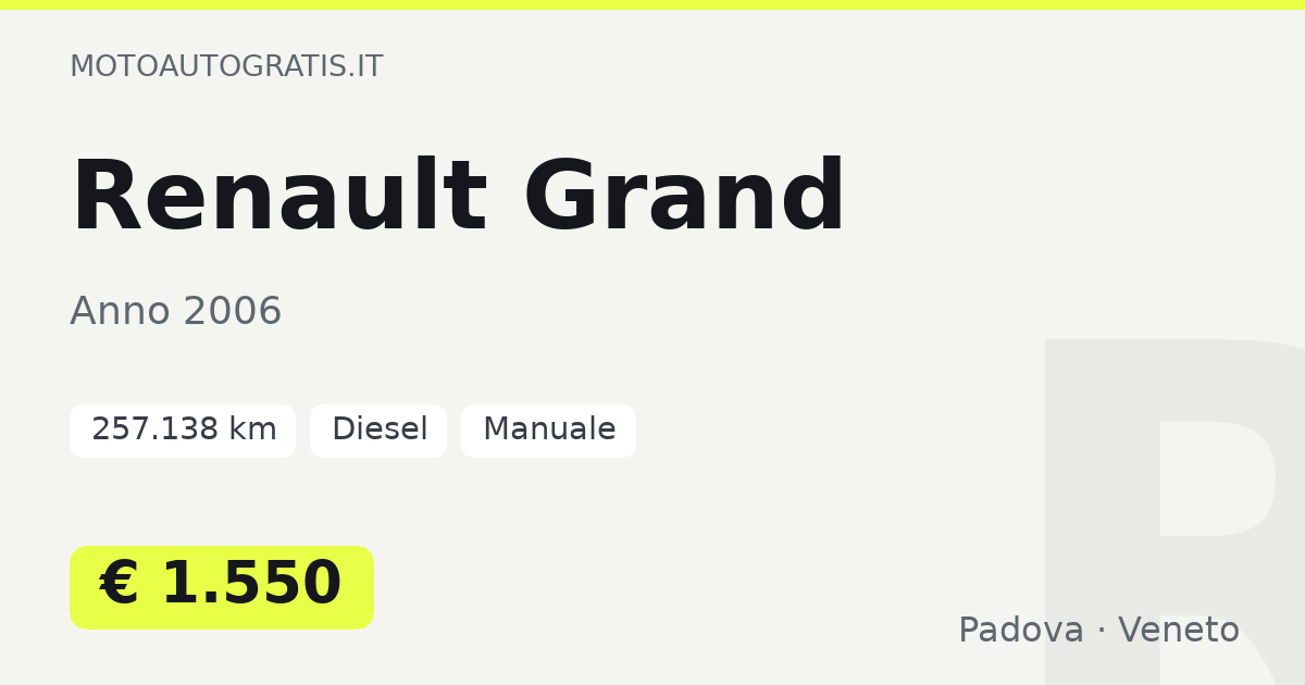 Renault Grand