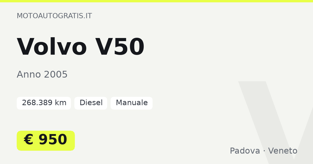 Volvo V50